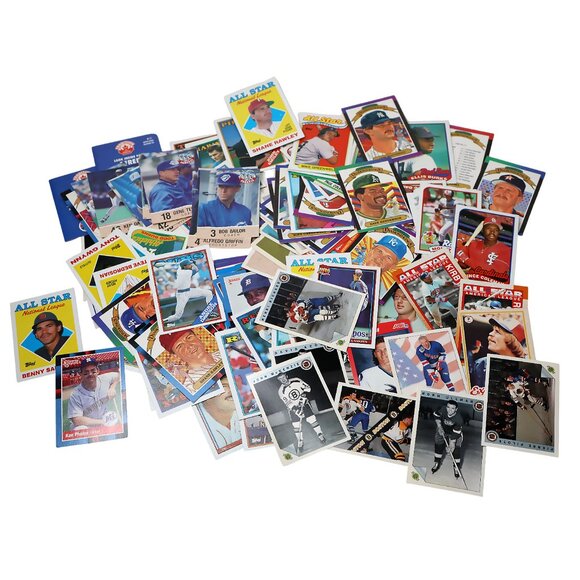 Donruss Topps Score Cards 75+ Baseball & Hockey MLB NHL 70s/80s/90s Collectable - Picture 2 of 9